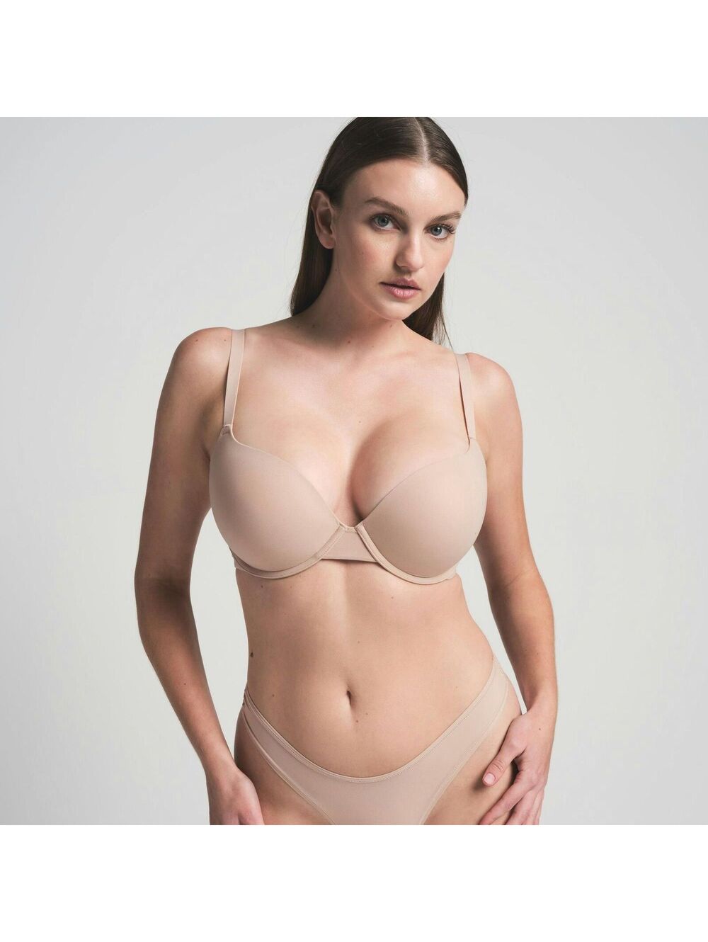 SKIMS NWT Fits Everybody Push-Up Demi Bra - Size 30D